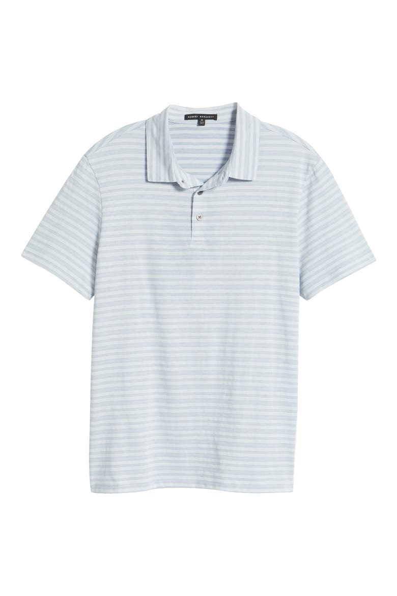 Homebrook Stripe Cotton Blend Polo, Alternate, color, LIGHT BLUE