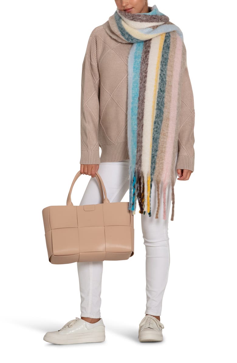 Belle & Bloom The Academy Turtleneck Jumper, Alternate, color, Oat