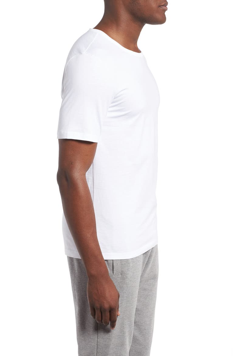 3-Pack Crewneck Cotton T-Shirt, Alternate, color, WHITE