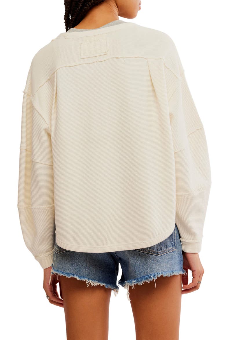 Total Eclipse Oversize T-Shirt, Alternate, color, IVORY