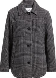 Sam Edelman Plaid Shirt Jacket