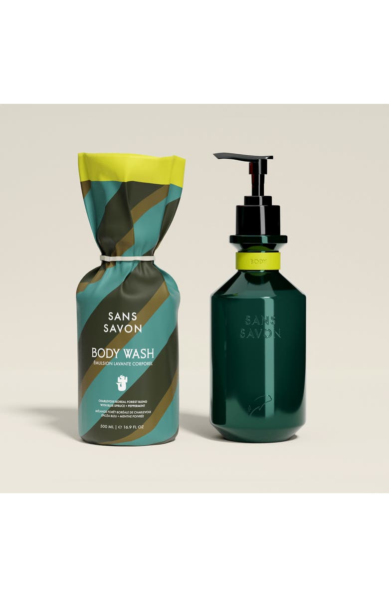 Sans Savon Body Wash Charlevoix Boreal Forest Blend, Main, color, NO COLOR
