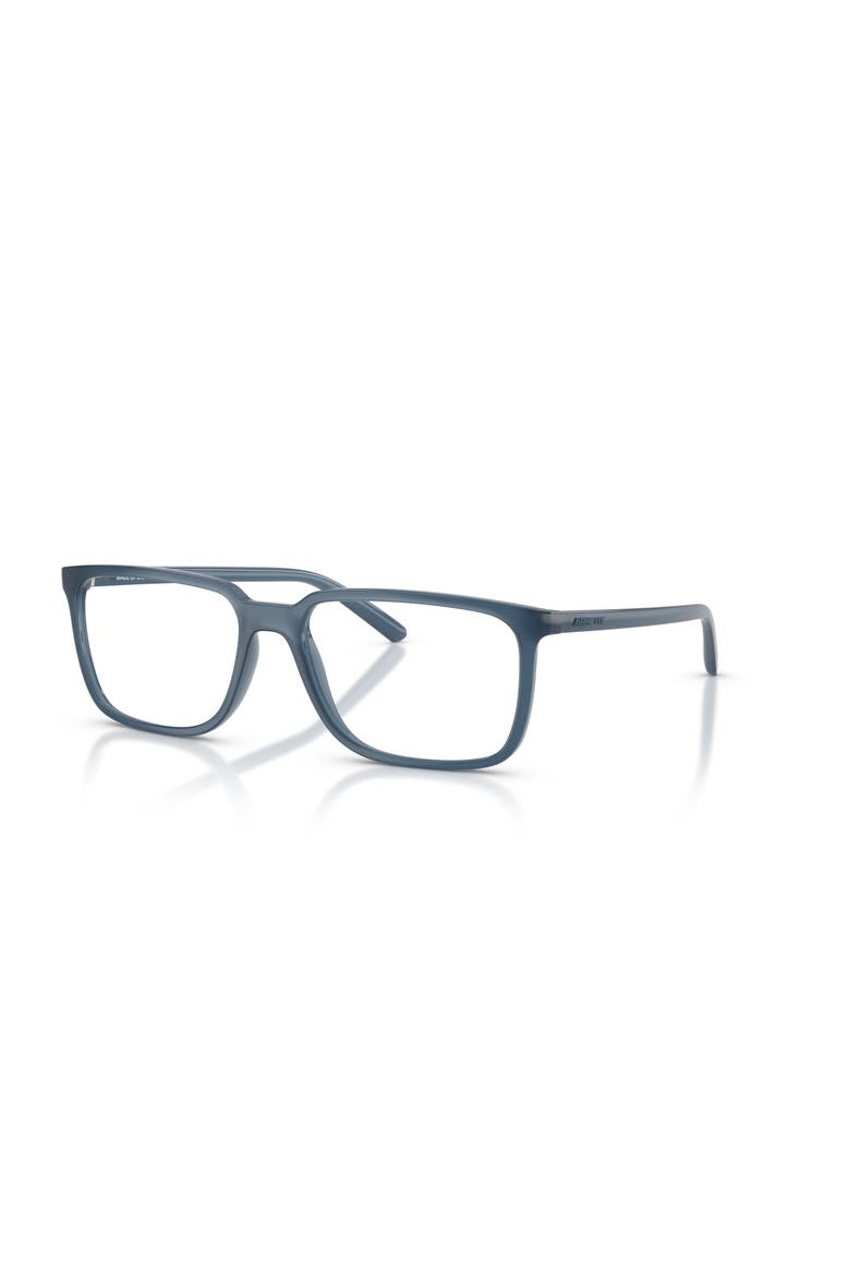57mm Rectangle optical glasses, Main, color, Blue