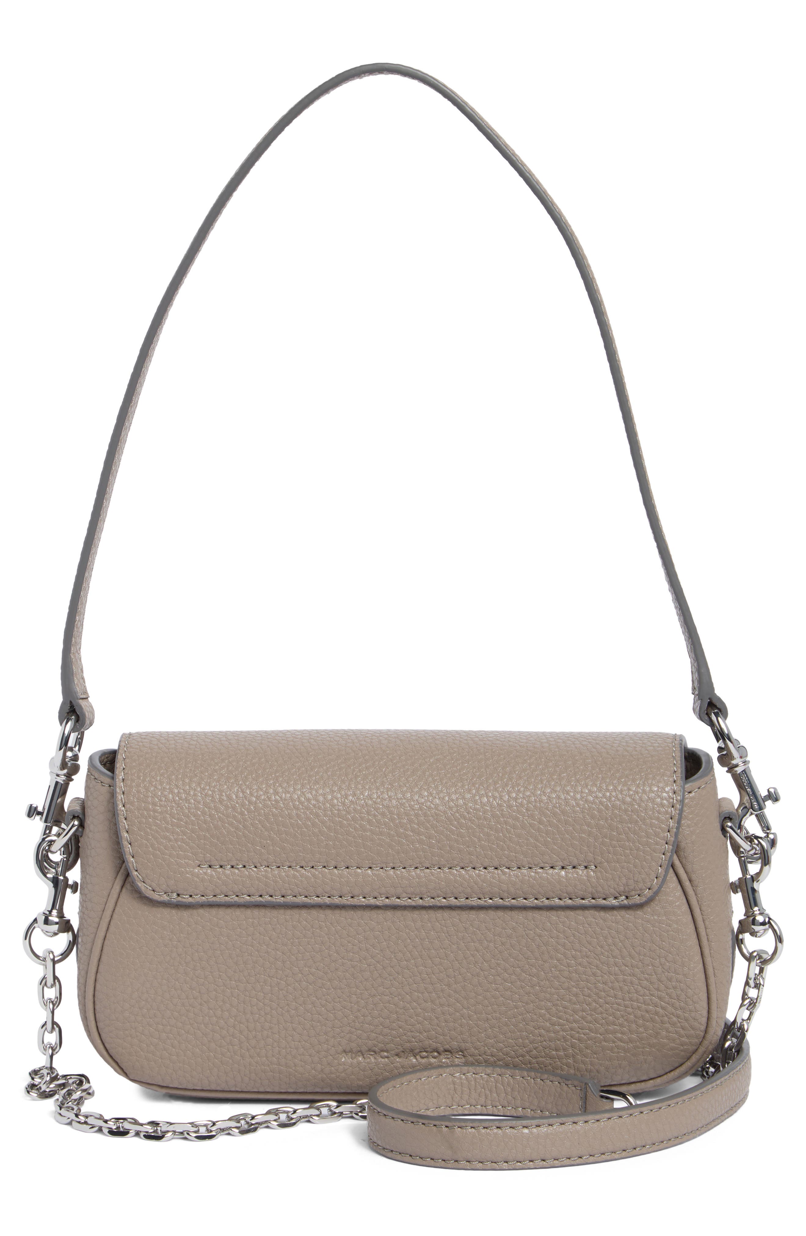 The J Marc Clover Pebble Crossbody Bag, Alternate, color, CEMENT