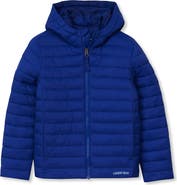 Lands' End Kids Husky FeatherFree Insulated Hooded Packable Jacket