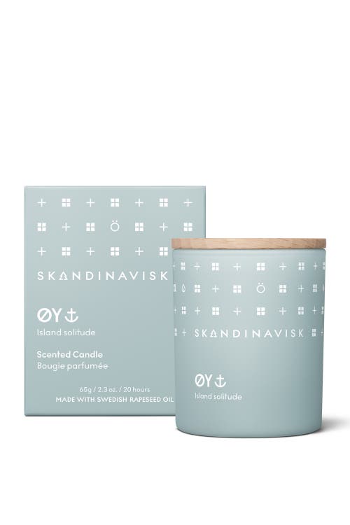 Skandinavisk Øy Scented Candle 65g In Green