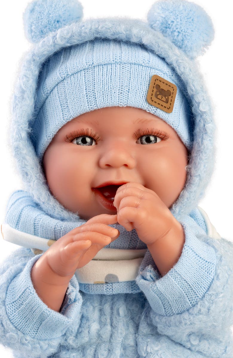 Llorens Theo 17.3-Inch Laughing Baby Doll, Alternate, color, Multi