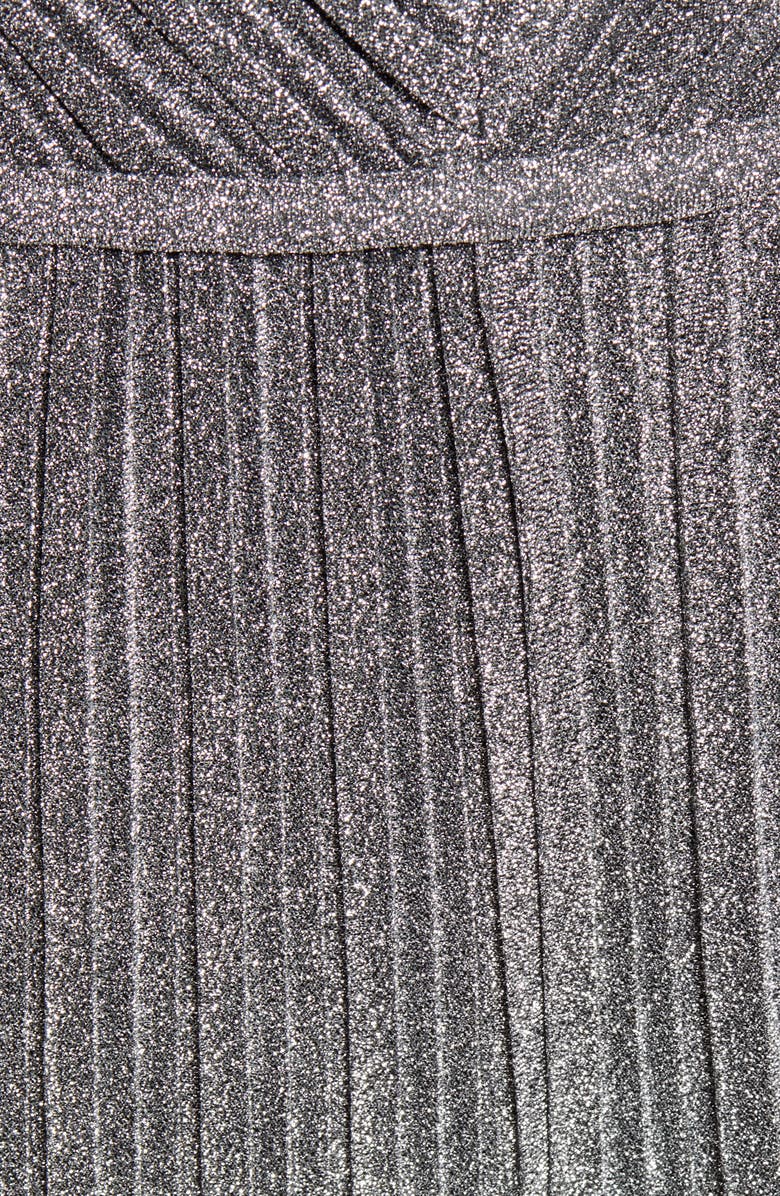 Vince Camuto Micro Pleated Metallic Jumpsuit, Alternate, color,