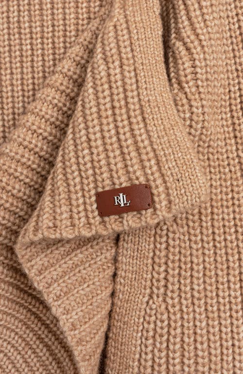 Lauren Ralplh Lauren Knit Cape In Brown