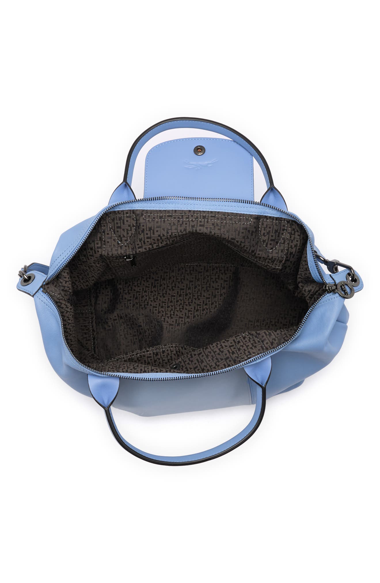 Longchamp Le Pliage Cuir Medium Tote Bag, Alternate, color, 