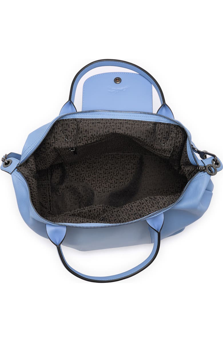 Longchamp Le Pliage Cuir Medium Tote Bag, Alternate, color,