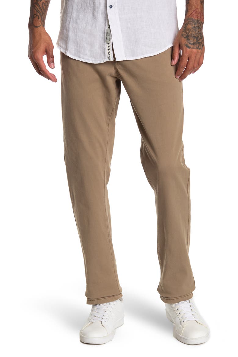 Comfort Flex Knit 5-Pocket Pants, Main, color, DUGOUT