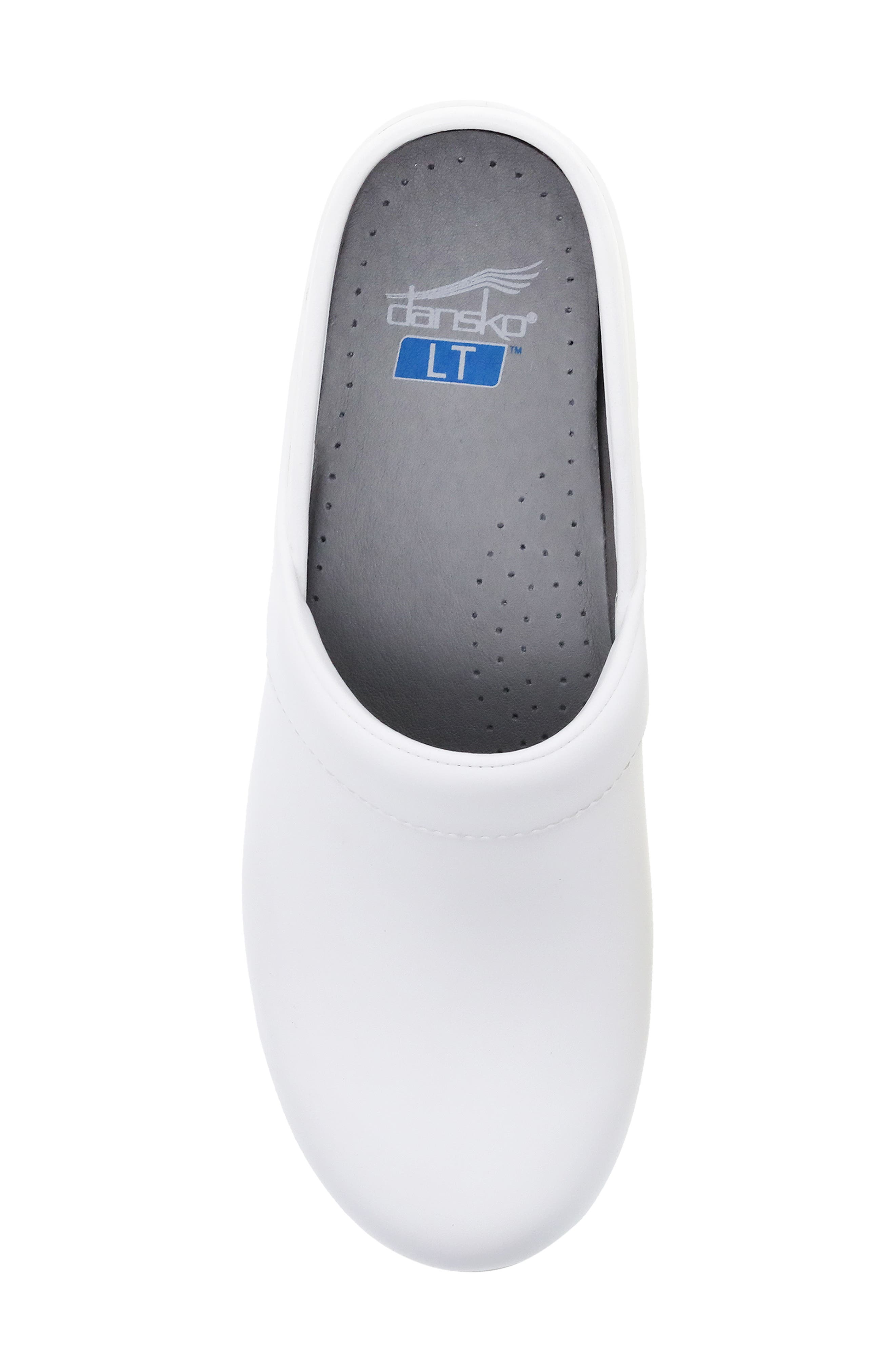 LT Pro Clog, Alternate, color, WHITE LEATHER