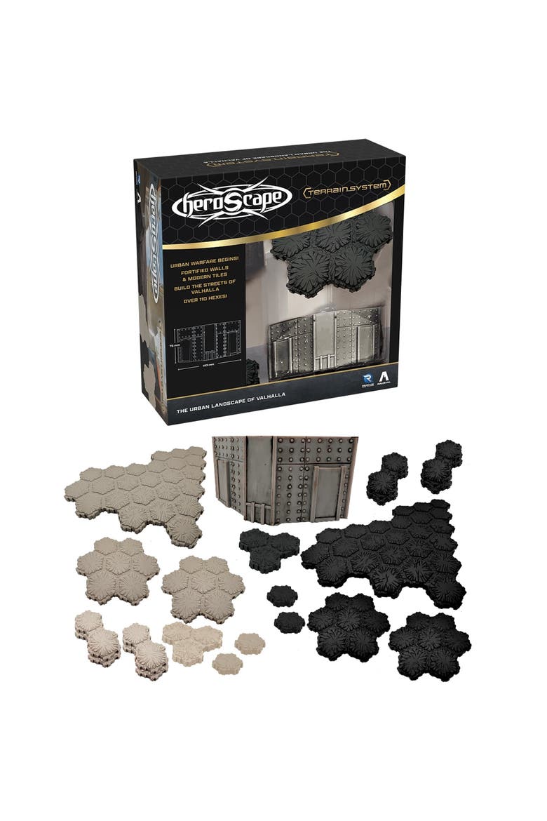 Heroscape, The Landscape of Valhalla Terrain Expansion, Alternate, color, Multicolored