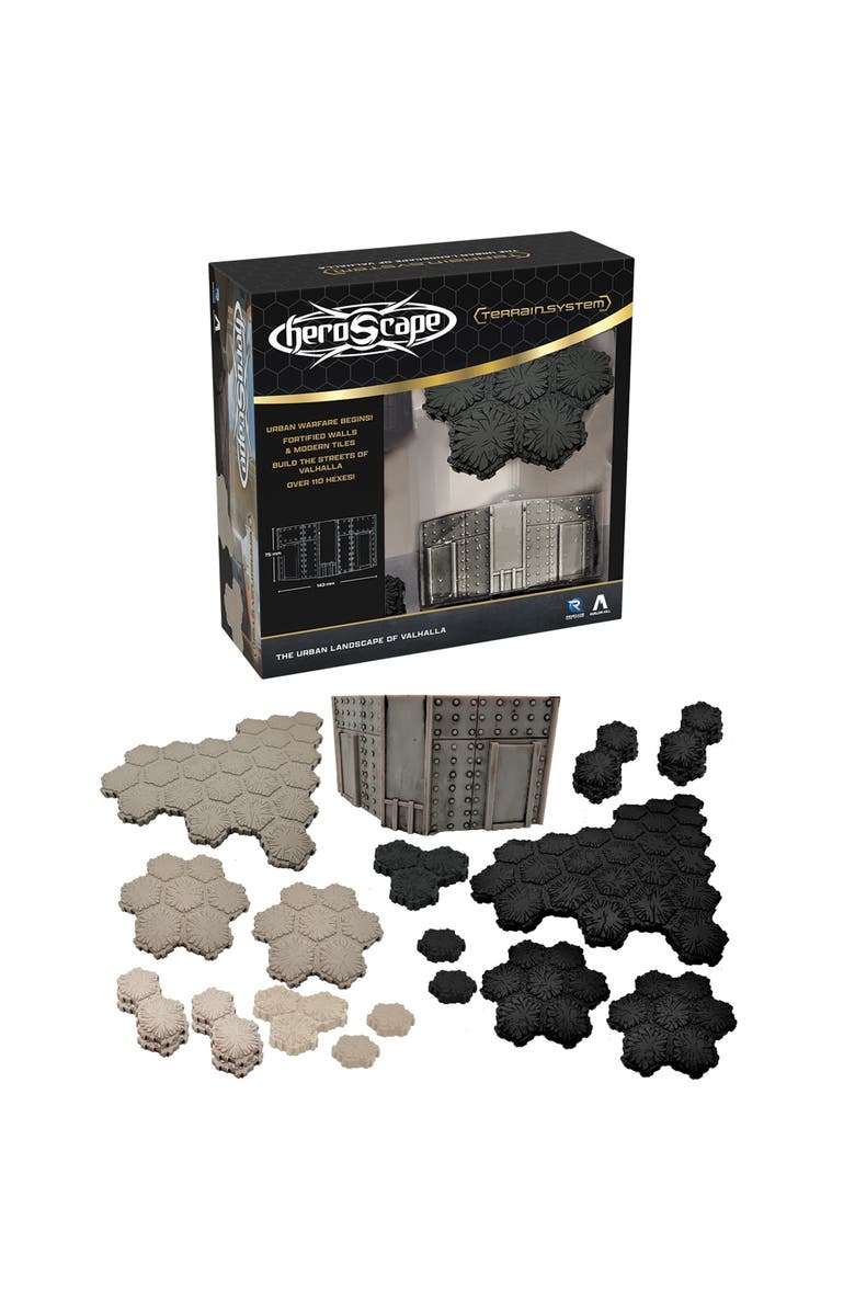 Renegade Game Studios Heroscape, The Landscape of Valhalla Terrain Expansion, Alternate, color, Multicolored