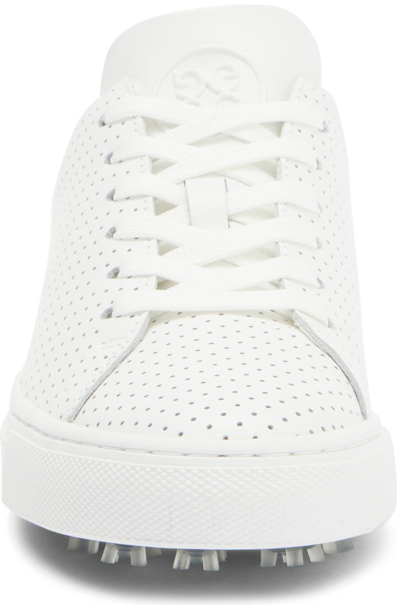 G/FORE Perforated Disruptor Golf Shoe, Alternate, color, Snow