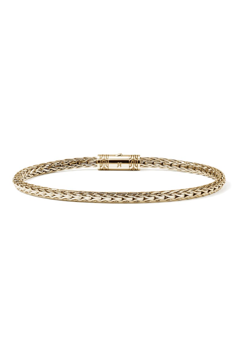 Icon Bracelet, 3.5mm, Main, color, GOLD