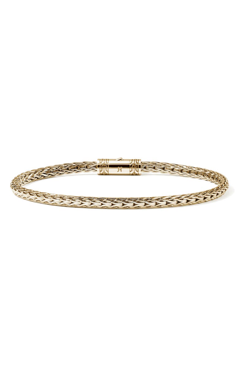 John Hardy Icon Bracelet, 3.5mm, Main, color, Gold