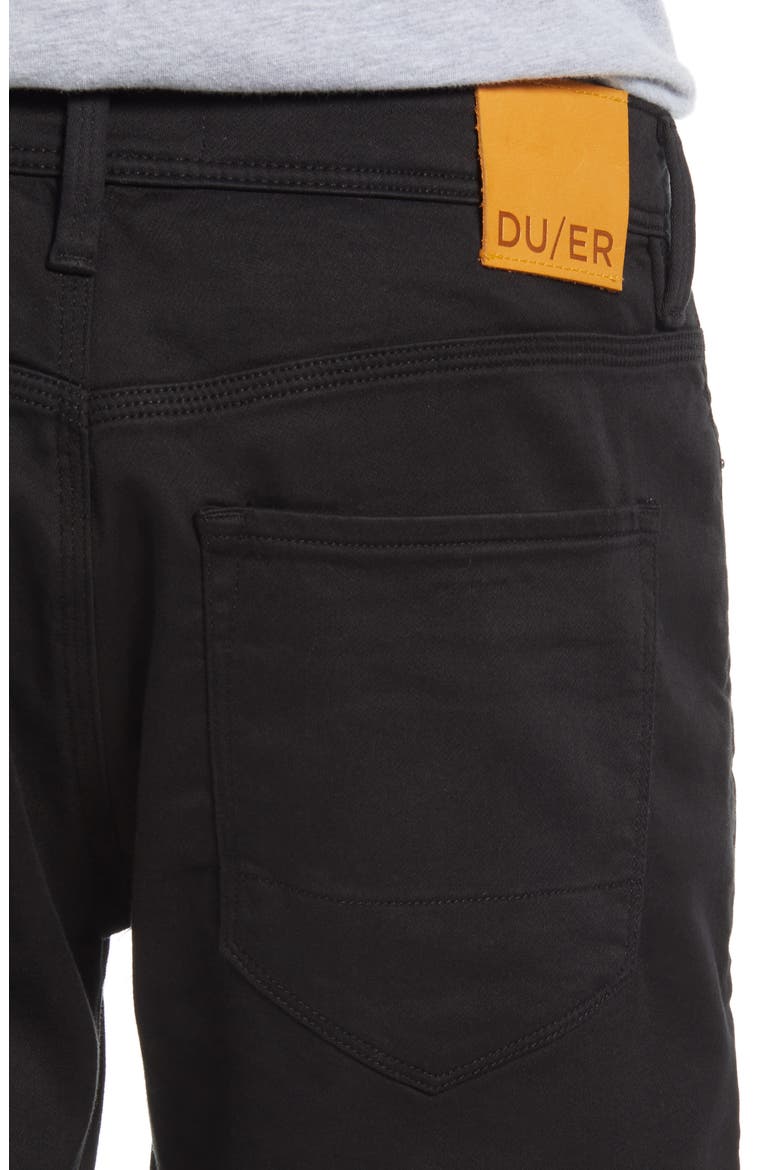 No Sweat Five Pocket Performance Shorts, Alternate, color, BLACK
