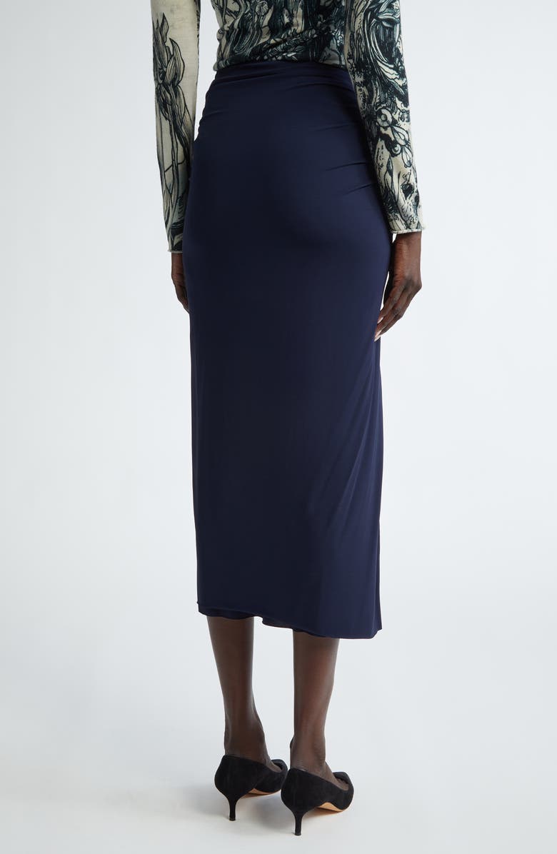 Jason Wu Collection Ruched Jersey Pencil Skirt, Alternate, color,
