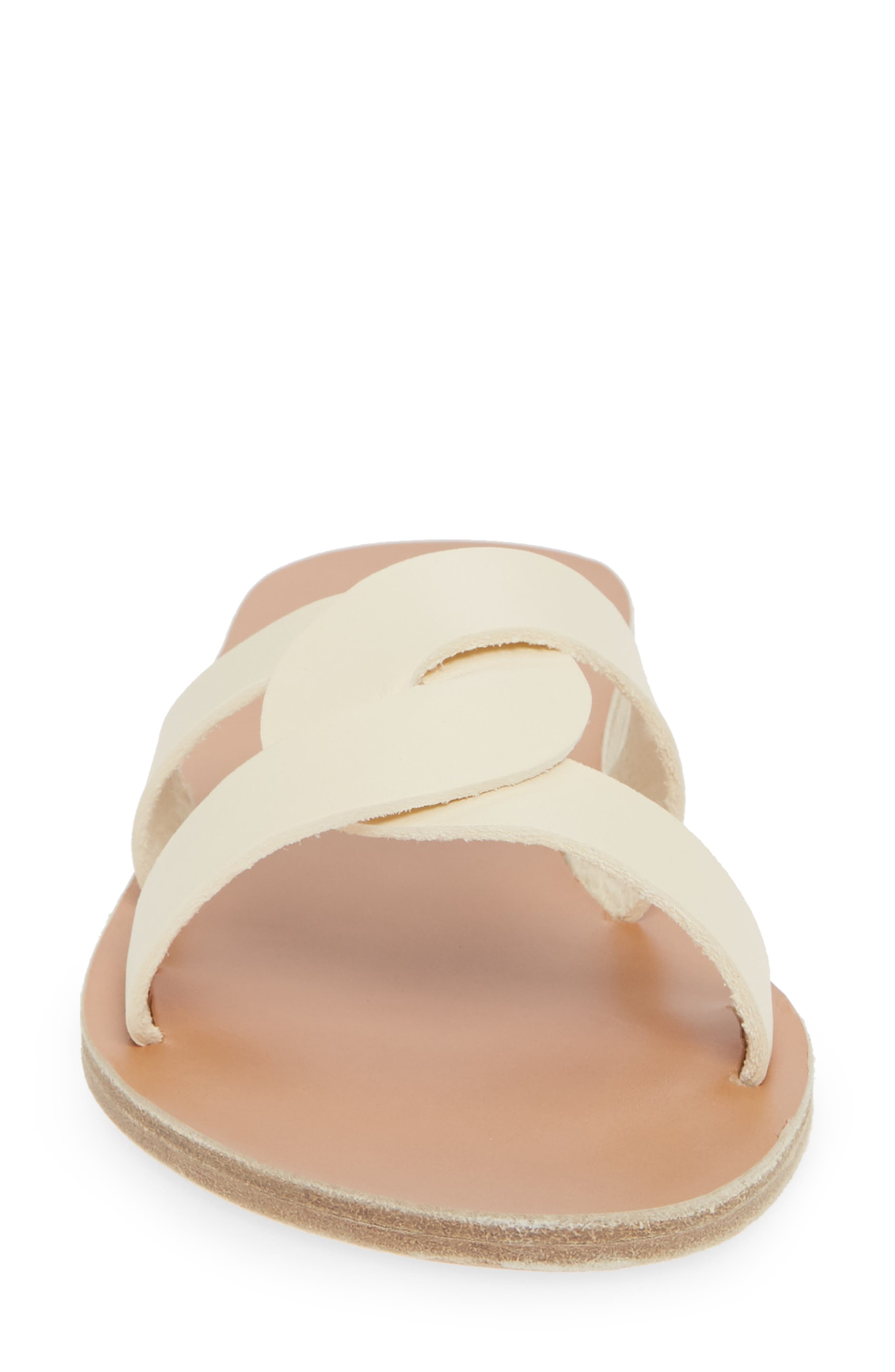 Desmos Slide Sandal, Alternate, color, OFF WHITE