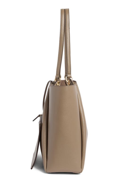 Cole Haan Midtown Medium Tote & Pouch In Brown