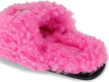 Kensington Faux Shearling Scuff Slipper