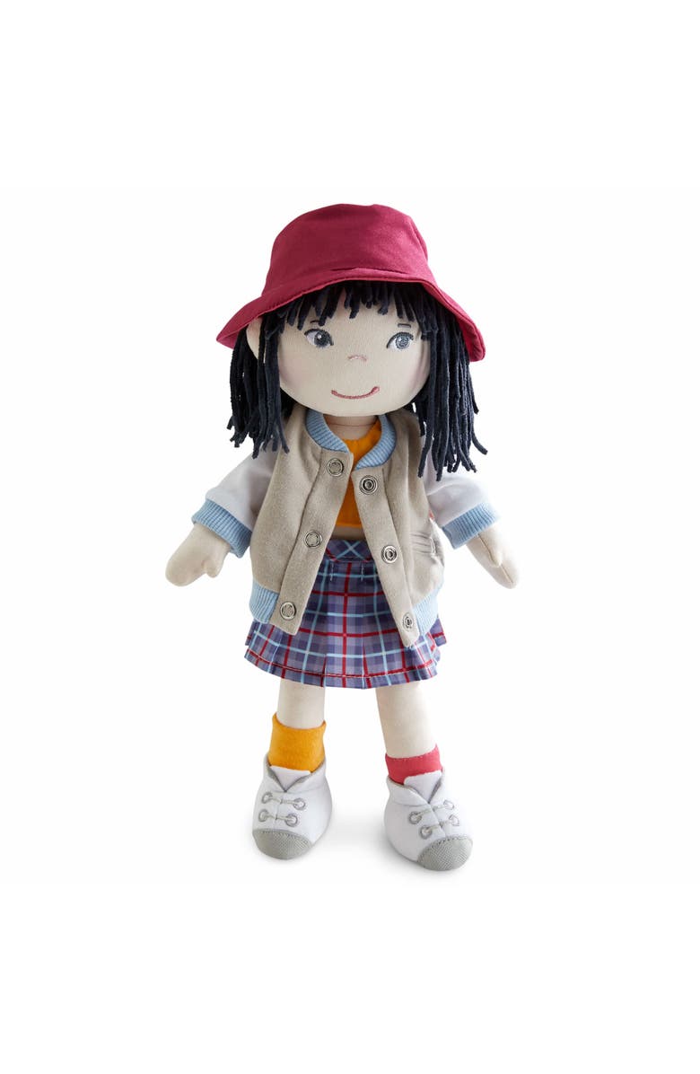 HABA 12" Soft Baby Doll Yuki Washable Toddler Baby Doll, Main, color, Multi