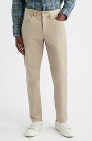Mizzen+Main Mayfield Slim Fit Five-Pocket Twill Pants