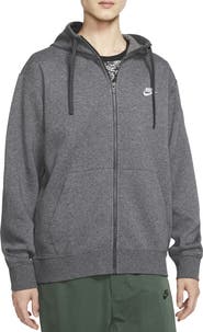 Nike Men's Club Zip-Up Logo Hoodie | Nordstrom