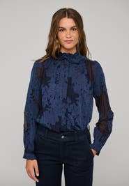 Dea Kudibal Rositadea Floral Appliqué Blouse