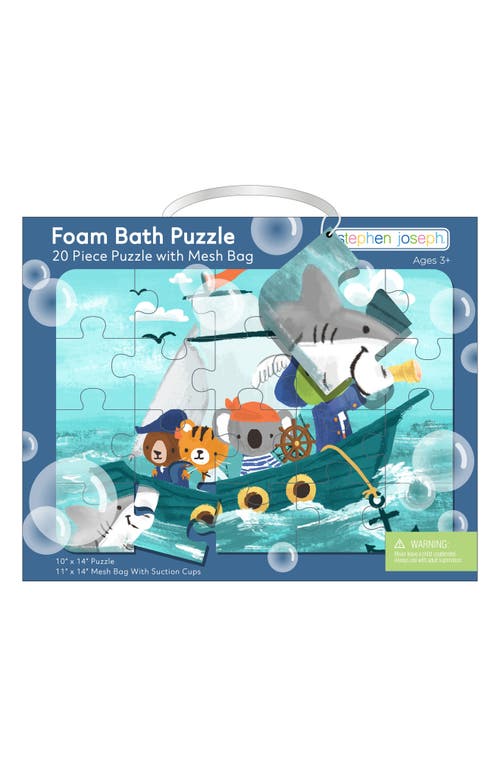 Stephen Joseph Foam Bath Puzzle Toy in Sea Life 