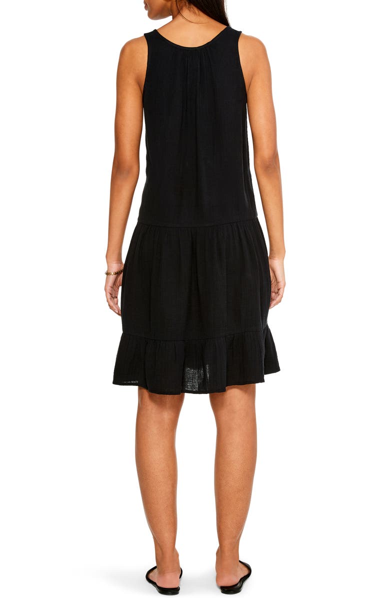 NIC+ZOE Tiered Double Gauze Dress, Alternate, color,