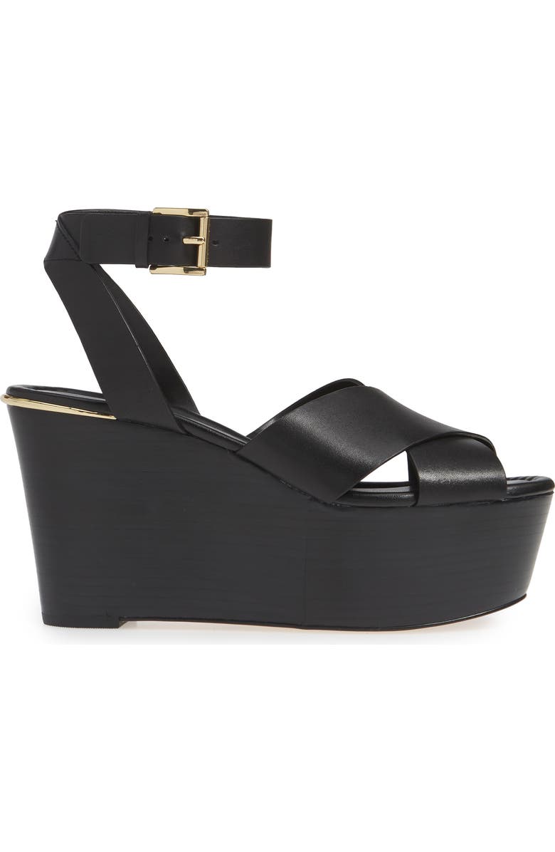 MICHAEL Michael Kors Abbott Platform Wedge Sandal, Alternate, color,