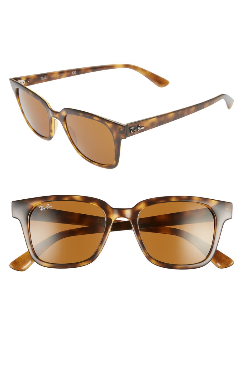 Wayfarer 51mm Sunglasses, Main, color, HAVANA