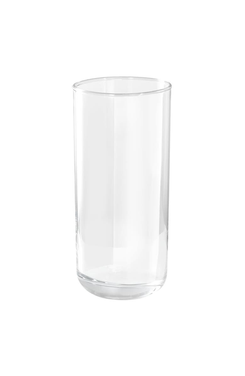 Gibson Home Emory 4 Piece 17 Ounce Clear Glass Tumbler Set, Alternate, color, Clear