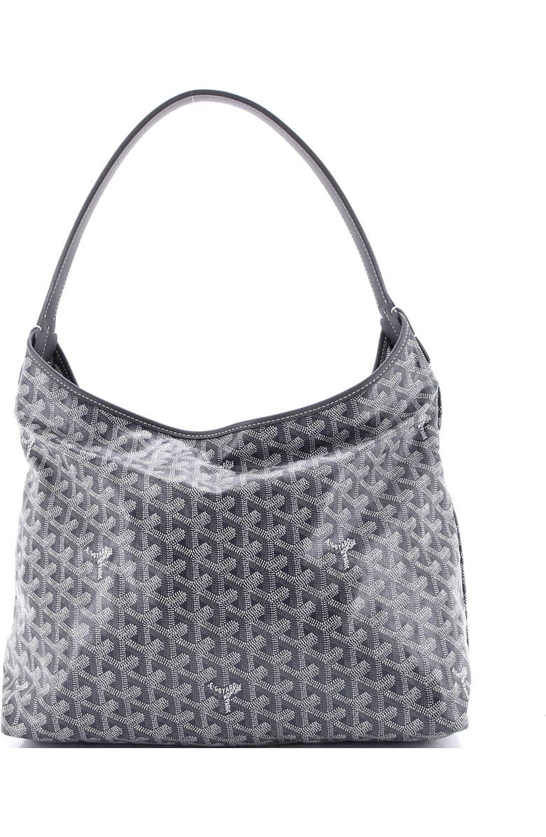 Pre-Owned Goyard Boheme Hobo Printed Coated Canvas, Main, color,