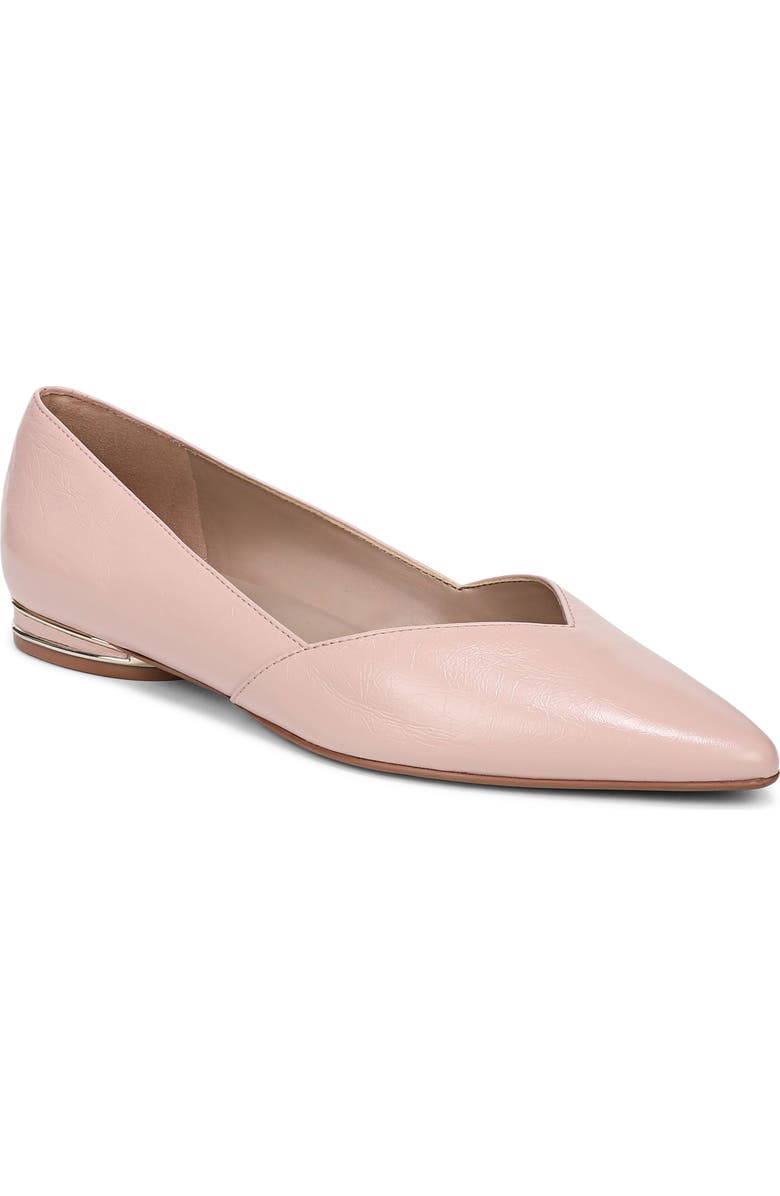 Naturalizer Havana Pointed Toe Flat, Main, color, Cameo Blush Pink