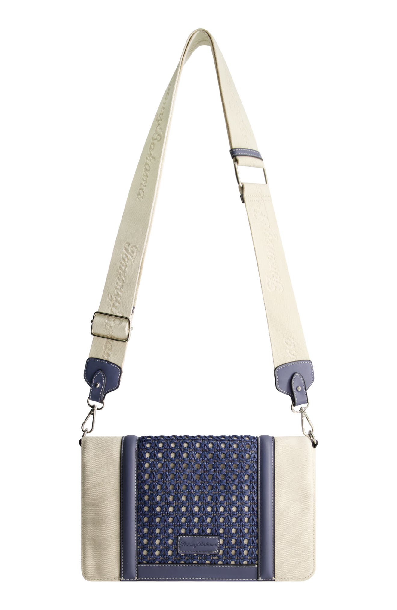 Tommy Bahama Woven Flap Crossbody Bag