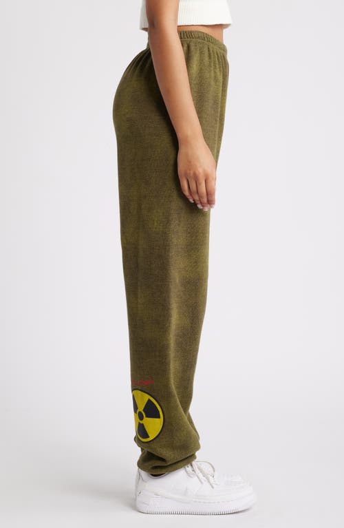 Boys Lie Don't Test Me Terry Natural Kimmy Sweatpants