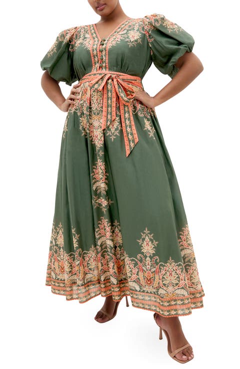 Higher Love Floral Print Maxi Dress