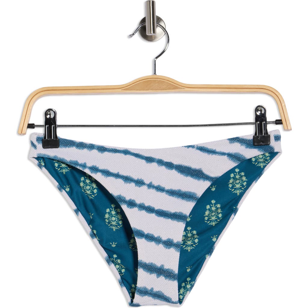 Maaji Sublimity Reversible Bikini Bottoms In Blue