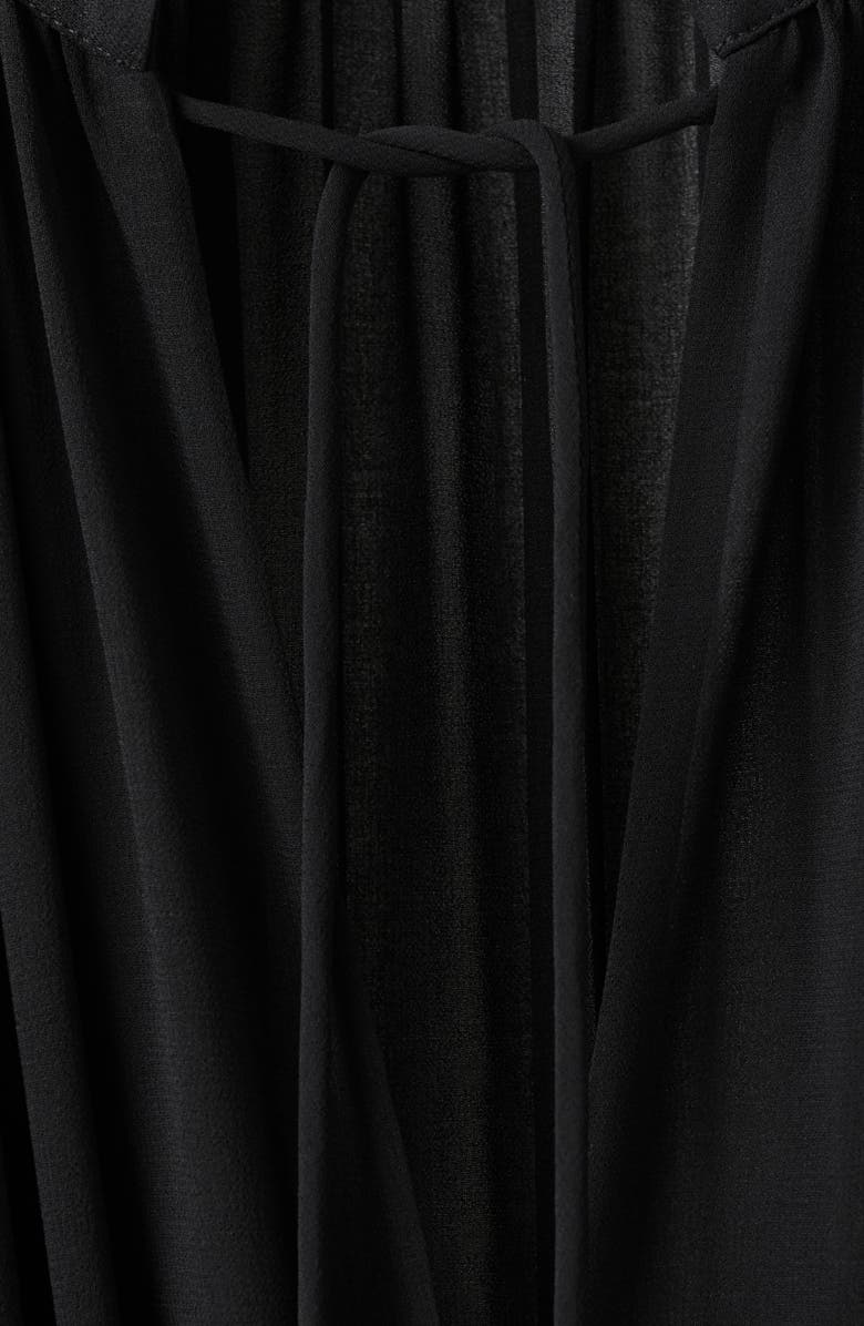 MANGO Long Sleeve V-Neck Jumpsuit, Alternate, color,