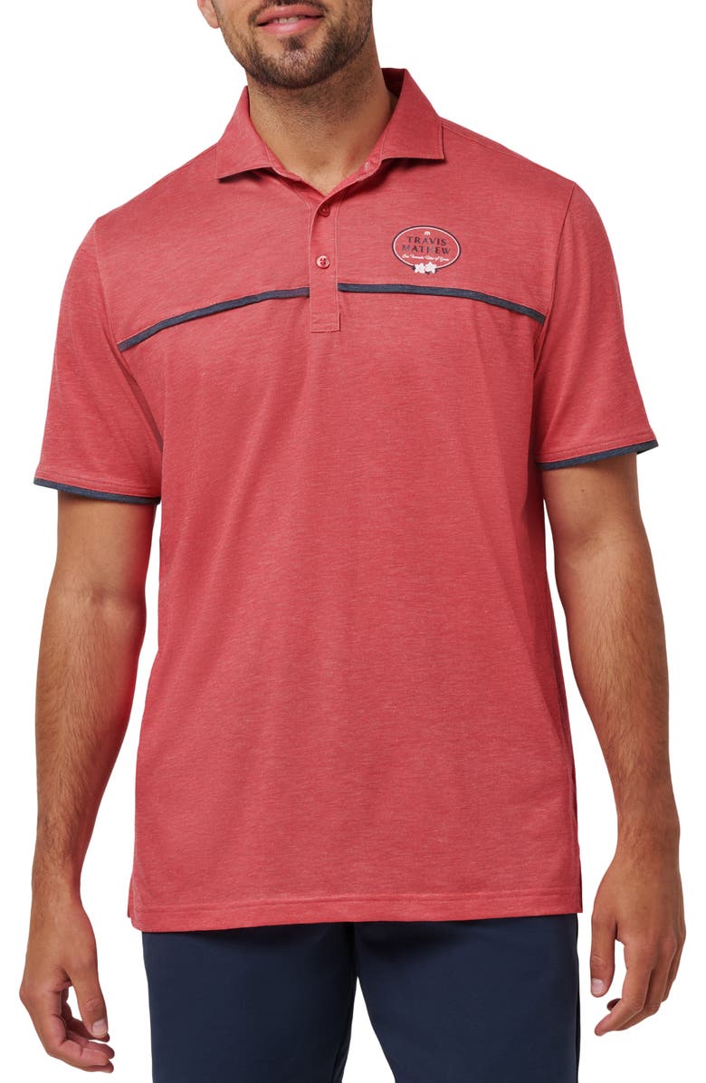 TravisMathew North Gate Polo, Main, color, 