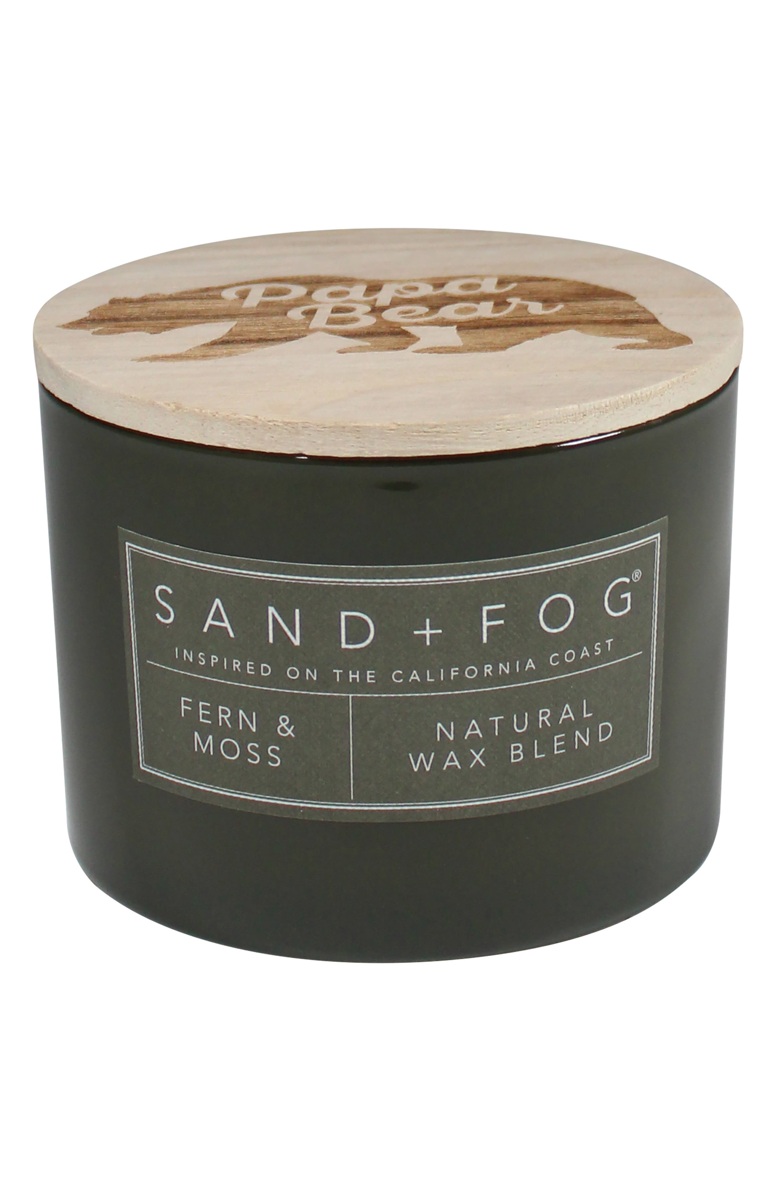SAND AND FOG Father Wood Top Candle
