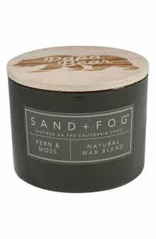 SAND AND FOG Father Wood Top Candle