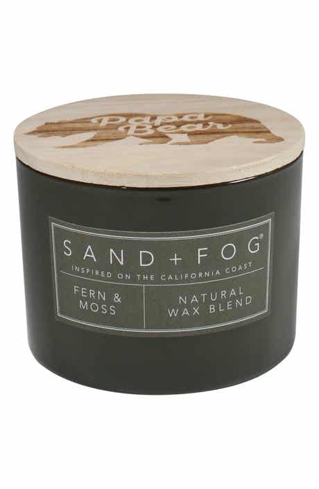 SAND AND FOG Father Wood Top Candle