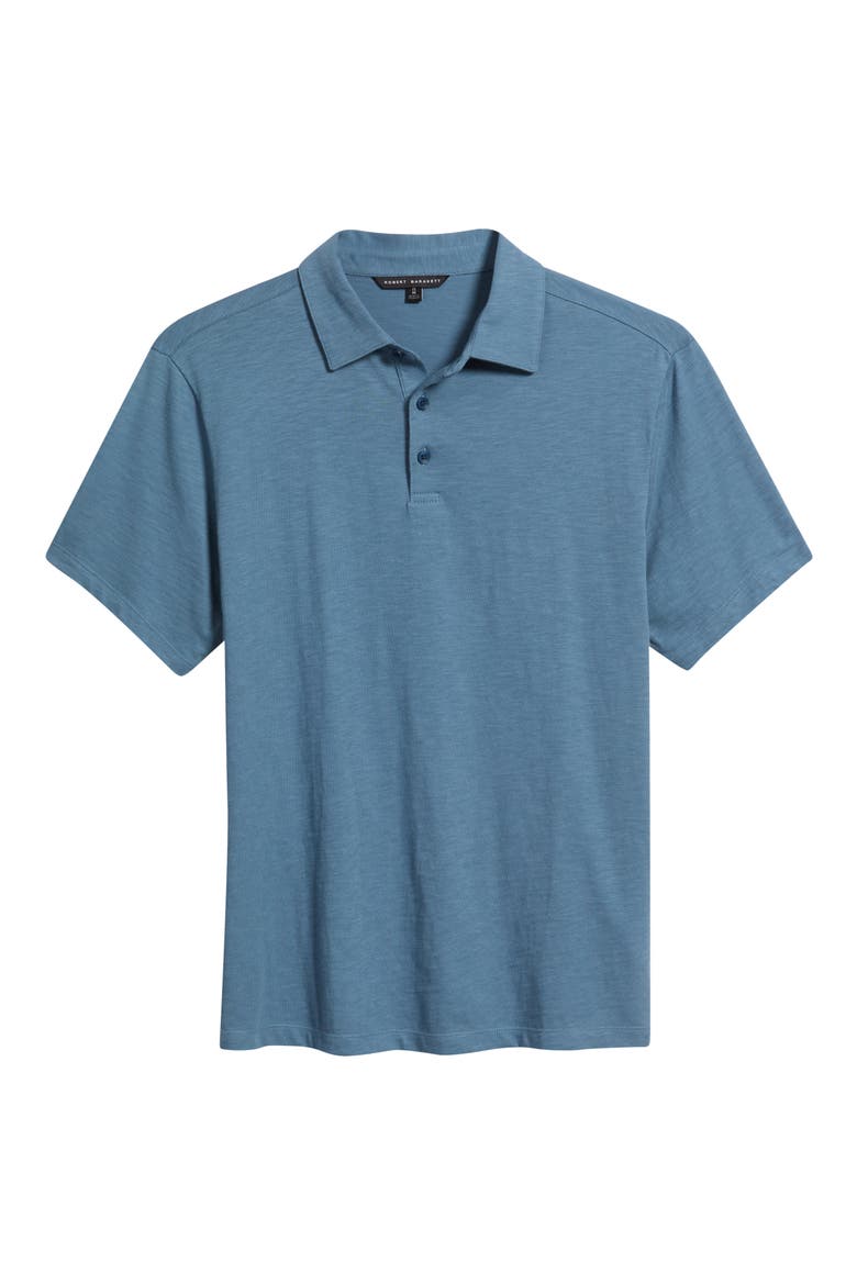 Brightwood Slub Cotton Polo, Alternate, color, OCEAN VIEW