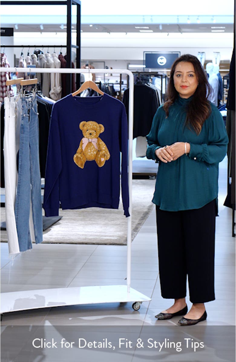 Love You Heart Graphic Sweatshirt, sales video thumbnail