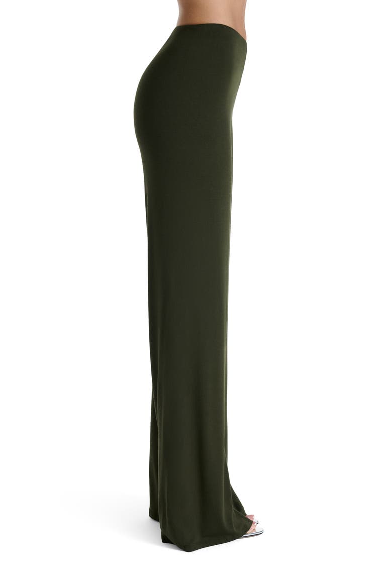 Pull-On Wide Leg Pants, Alternate, color, OLIVE